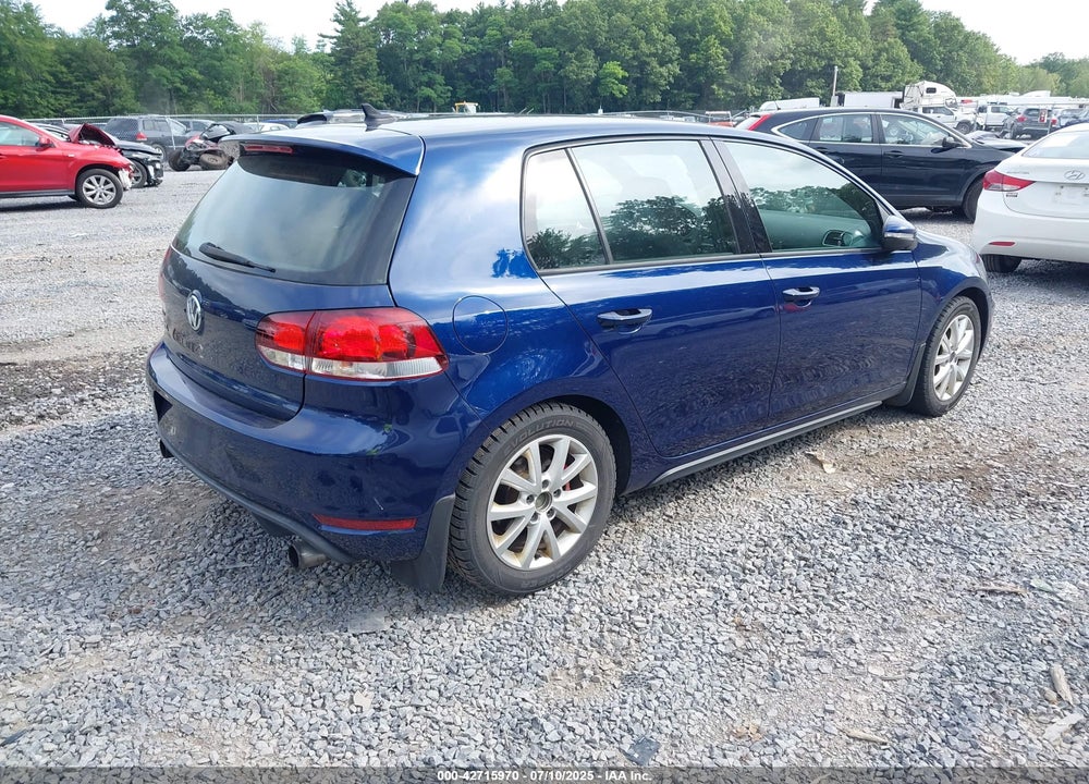 2011 VOLKSWAGEN GTI VIN: WVWHD7AJ5BW164433