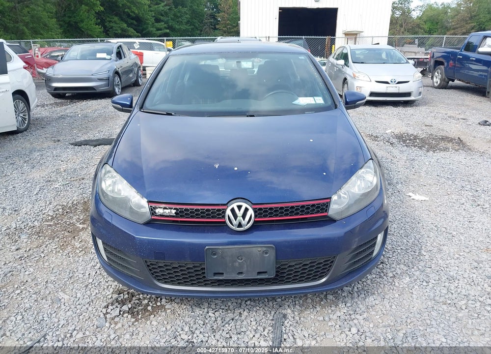 2011 VOLKSWAGEN GTI VIN: WVWHD7AJ5BW164433