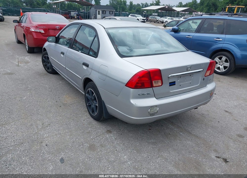 2001 HONDA CIVIC LX VIN: 1HGES15531L024269