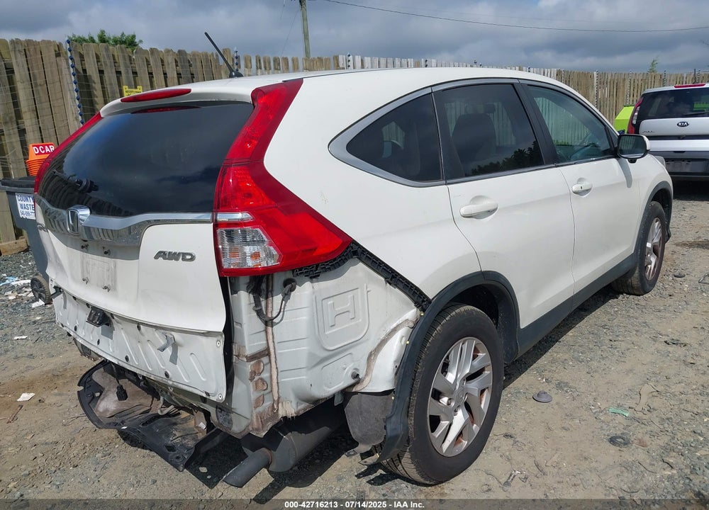 2015 HONDA CR-V VIN: 5J6RM4H59FL114471