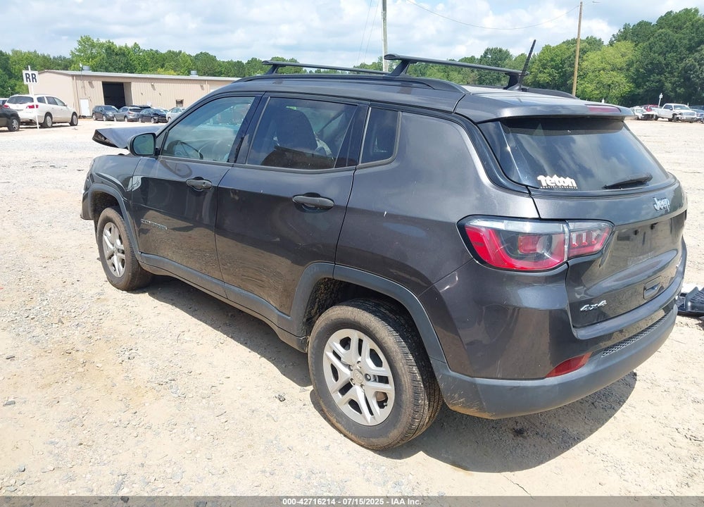 2018 JEEP COMPASS SPORT 4X4 VIN: 3C4NJDAB3JT209831