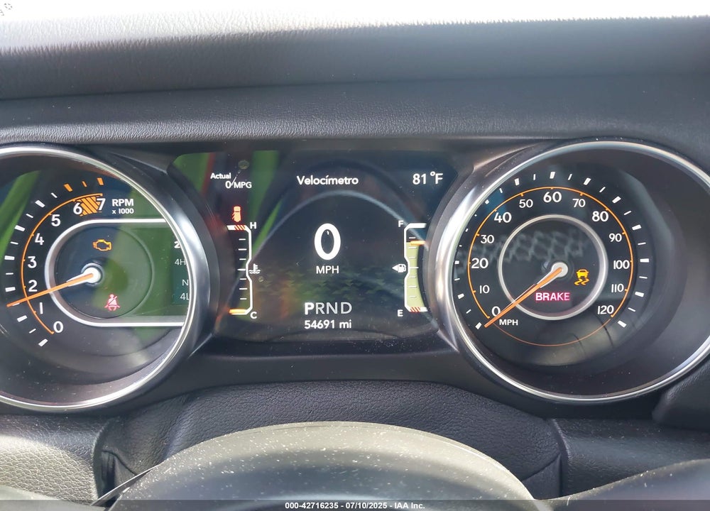 2021 JEEP WRANGLER UNLIMITED VIN: 1C4HJXEN2MW761970