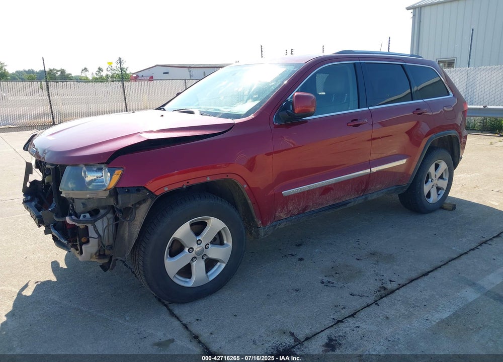 2012 JEEP GRAND CHEROKEE VIN: 1C4RJFAG1CC166470