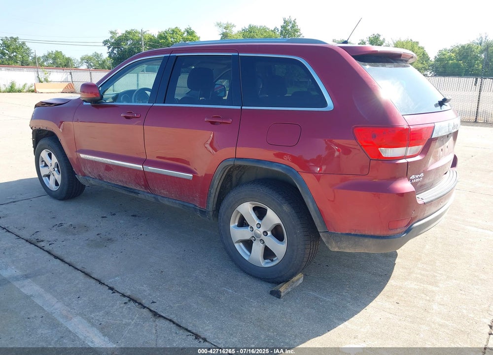 2012 JEEP GRAND CHEROKEE VIN: 1C4RJFAG1CC166470