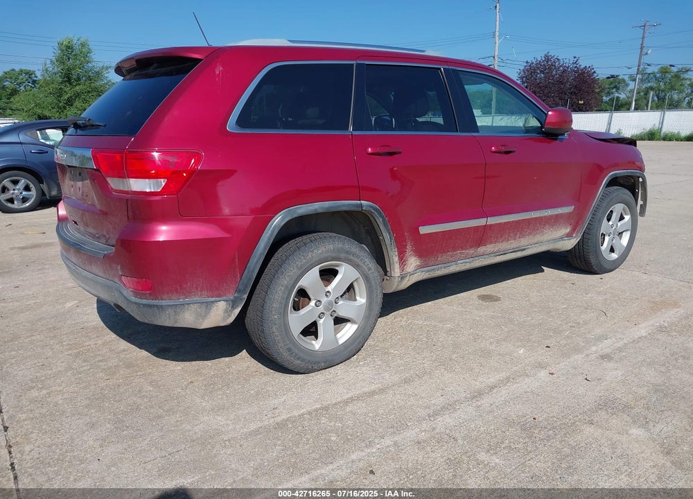 2012 JEEP GRAND CHEROKEE VIN: 1C4RJFAG1CC166470