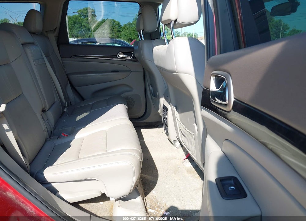 2012 JEEP GRAND CHEROKEE VIN: 1C4RJFAG1CC166470