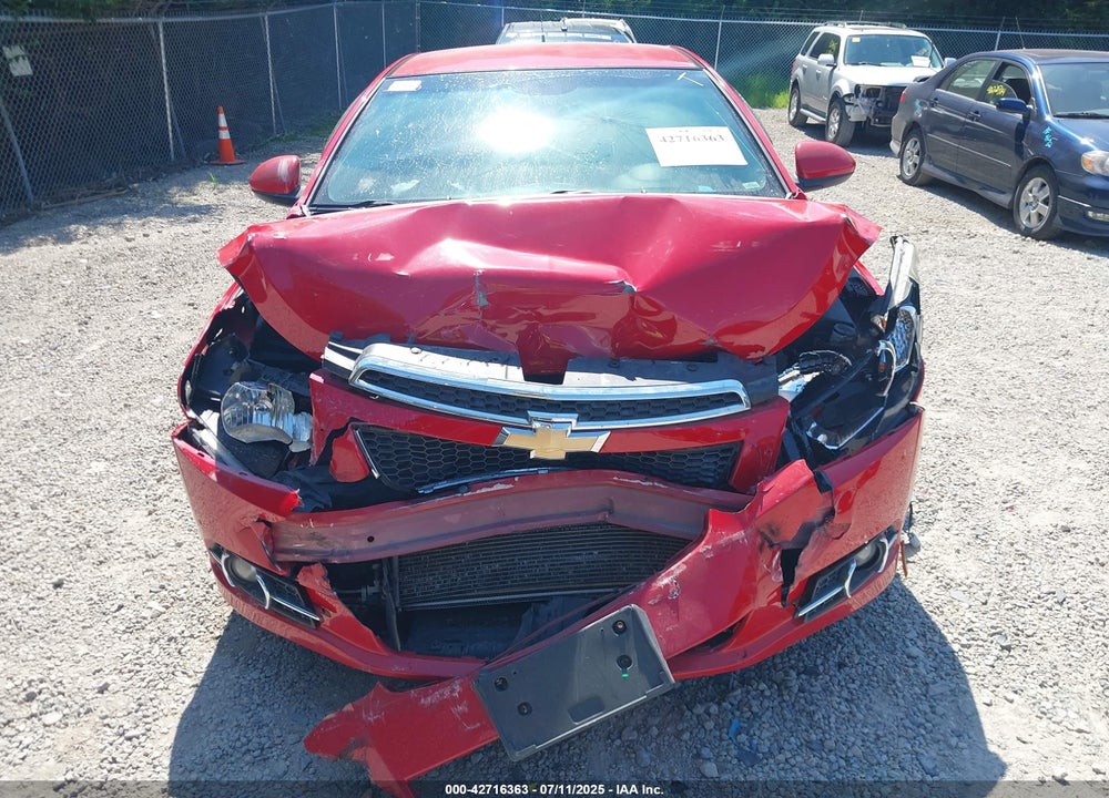 2012 CHEVROLET CRUZE VIN: 1G1PF5SC3C7122423