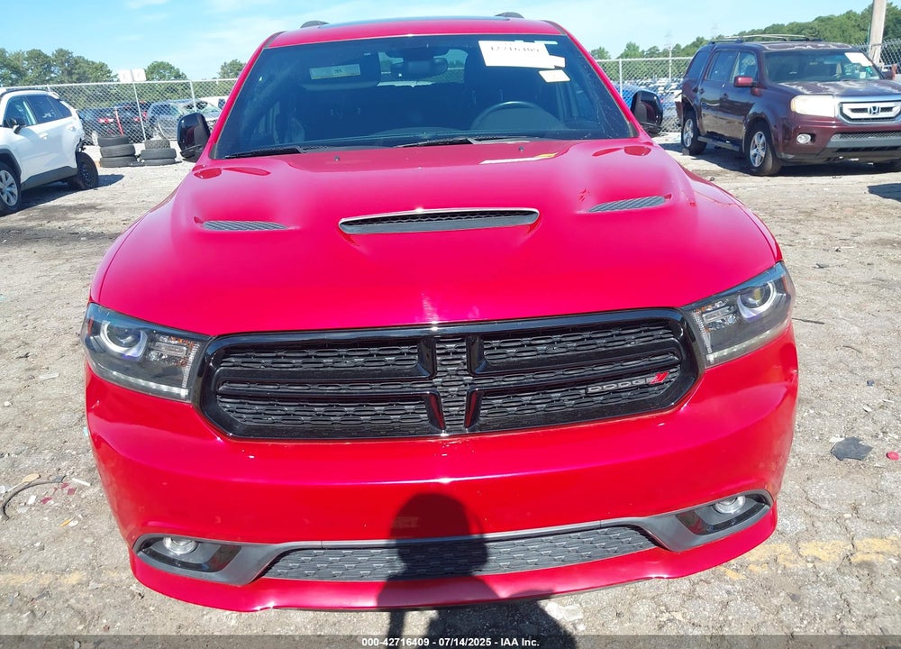 2018 DODGE DURANGO VIN: 1C4RDHDG2JC222105