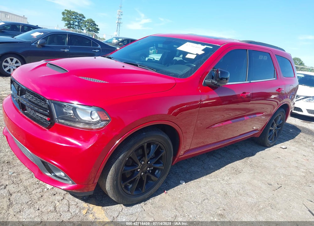 2018 DODGE DURANGO VIN: 1C4RDHDG2JC222105