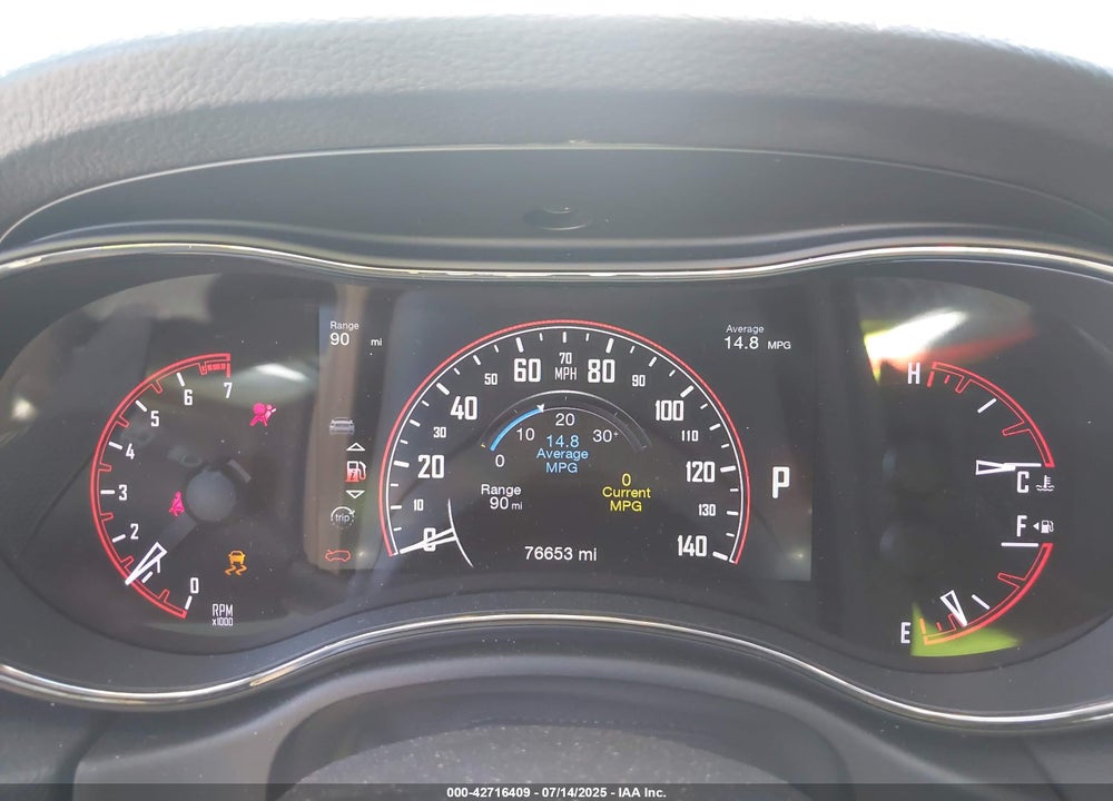 2018 DODGE DURANGO VIN: 1C4RDHDG2JC222105