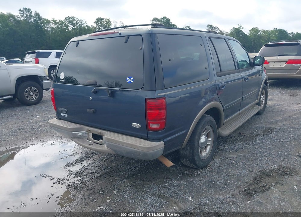 2002 FORD EXPEDITION EDDIE BAUER VIN: 1FMRU17W22LA42727