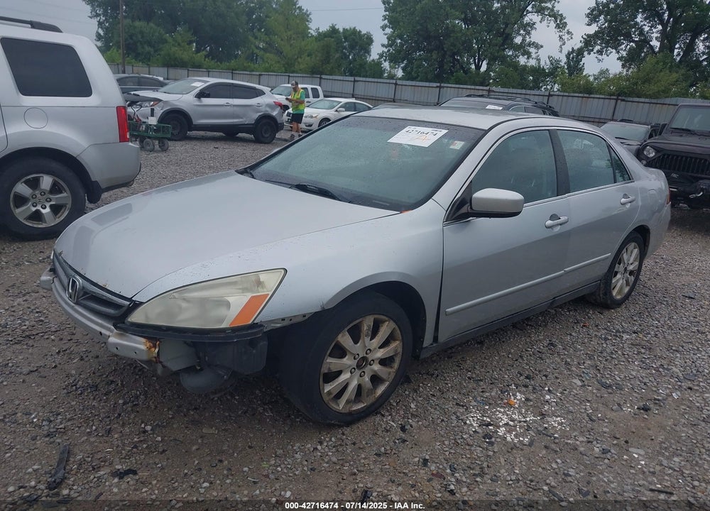 2007 HONDA ACCORD VIN: 1HGCM66417A091302