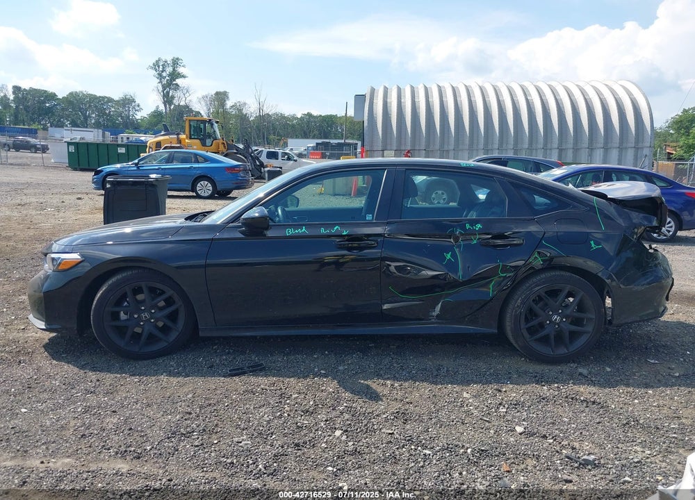 2025 HONDA CIVIC VIN: 2HGFE2F5XSH551577