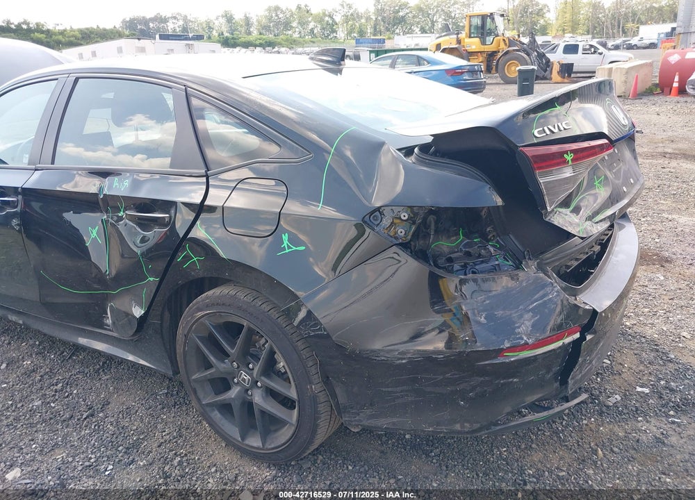2025 HONDA CIVIC VIN: 2HGFE2F5XSH551577