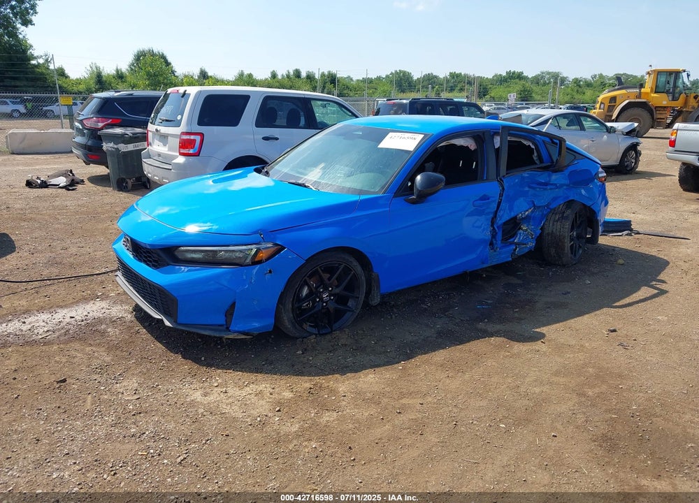 2025 HONDA CIVIC VIN: 19XFL2H85SE006023