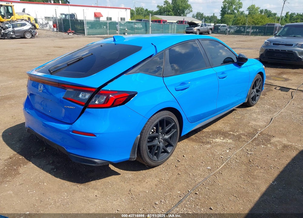 2025 HONDA CIVIC VIN: 19XFL2H85SE006023