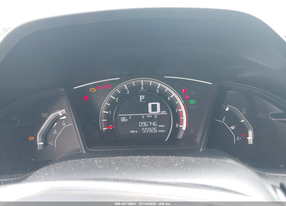 2018 HONDA CIVIC VIN: 2HGFC2F53JH566376