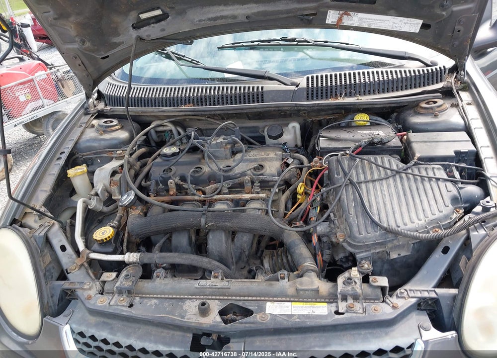 2004 DODGE NEON SXT VIN: 1B3ES56C04D510993