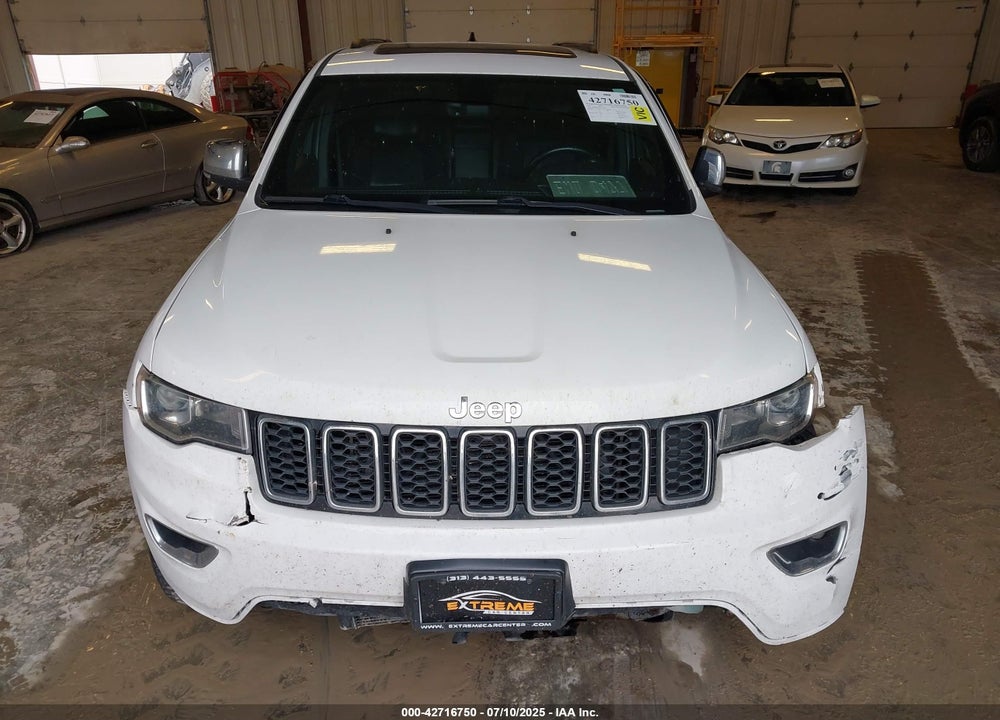 2017 JEEP GRAND CHEROKEE VIN: 1C4RJFBG7HC742634