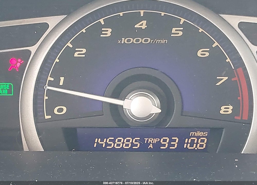 2009 HONDA CIVIC VIN: 19XFA169X9E023258