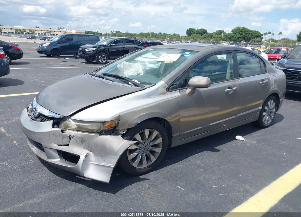 2009 HONDA CIVIC VIN: 19XFA169X9E023258