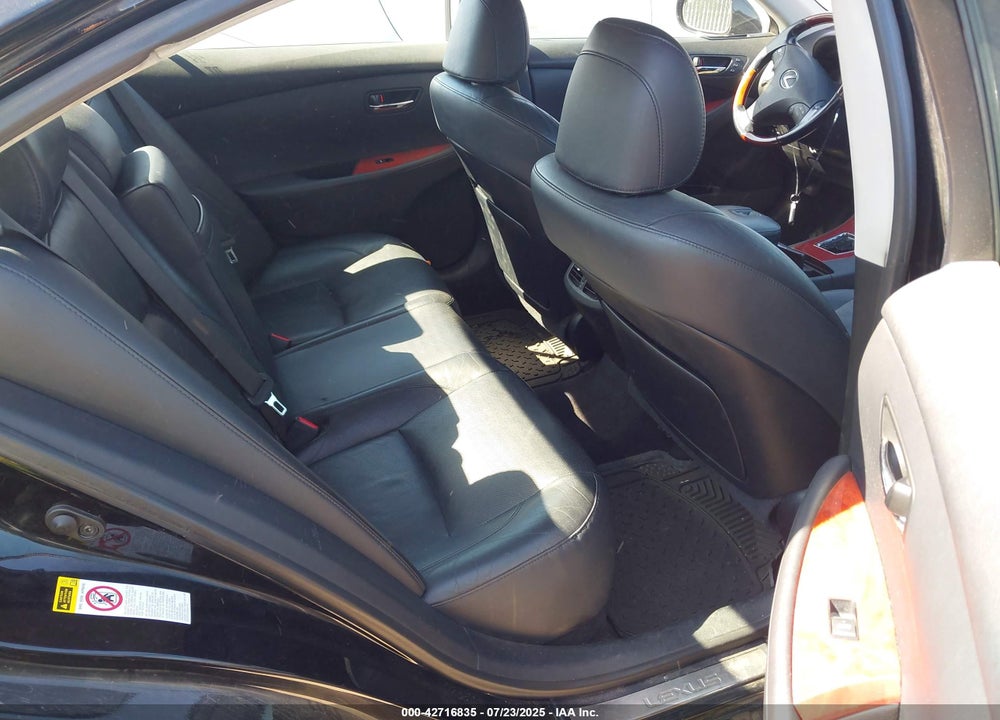 2009 LEXUS ES350 VIN: JTHBJ46GX92292550