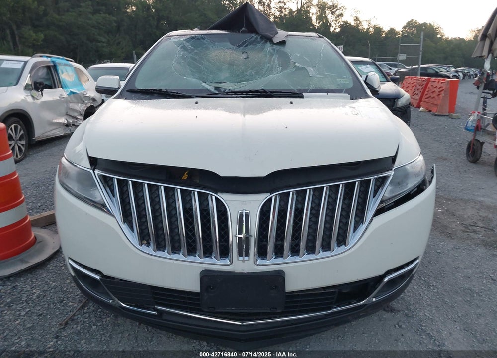 2012 LINCOLN MKX VIN: 2LMDJ8JK7CBL11960
