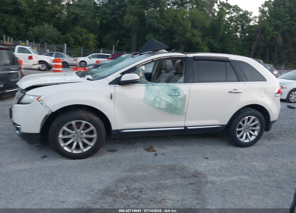 2012 LINCOLN MKX VIN: 2LMDJ8JK7CBL11960