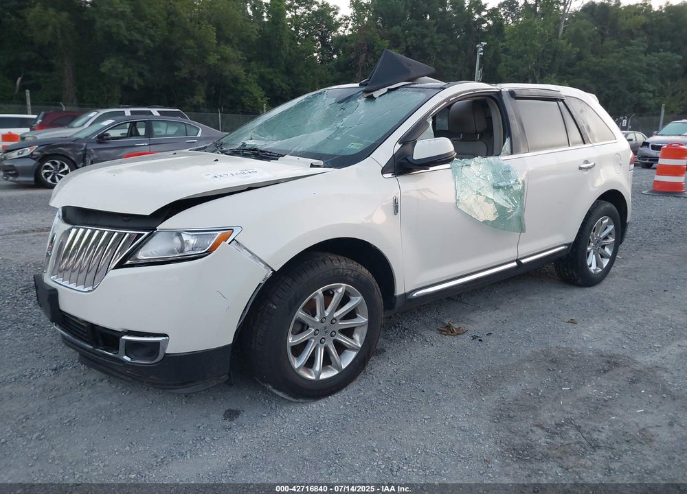 2012 LINCOLN MKX VIN: 2LMDJ8JK7CBL11960