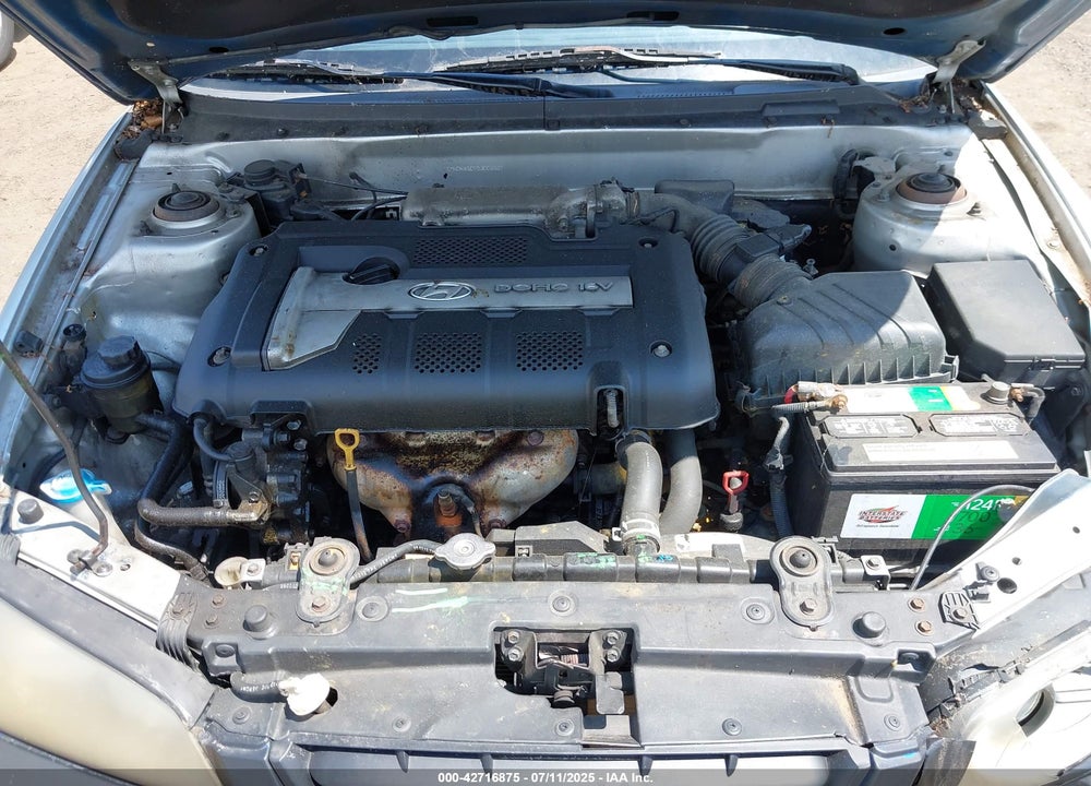 2005 HYUNDAI ELANTRA VIN: KMHDN46D75U006667