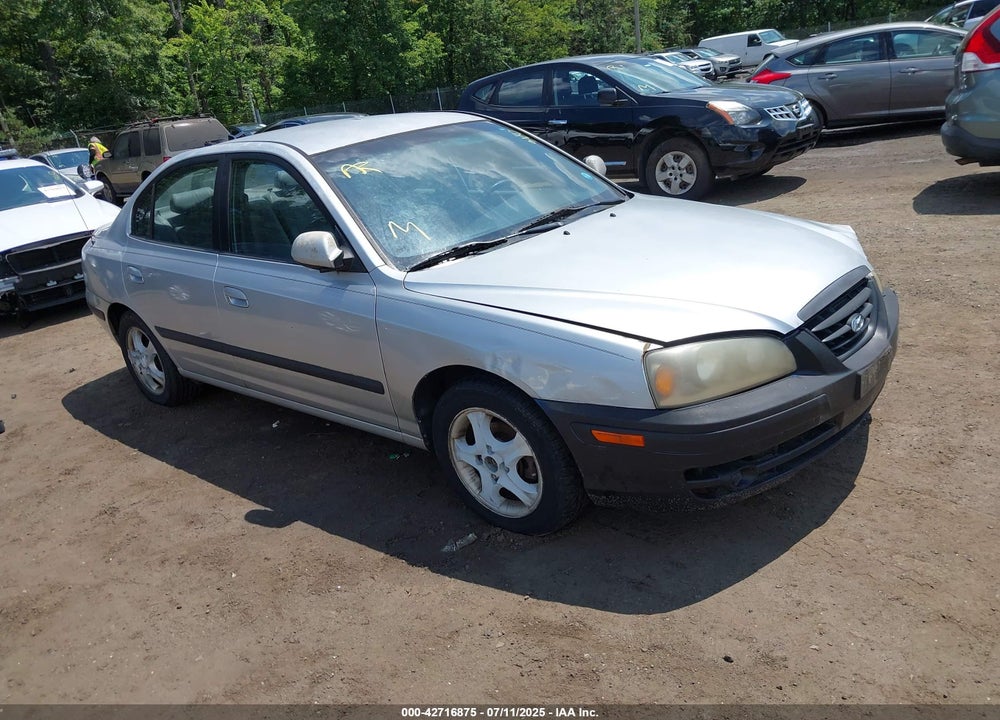 2005 HYUNDAI ELANTRA VIN: KMHDN46D75U006667