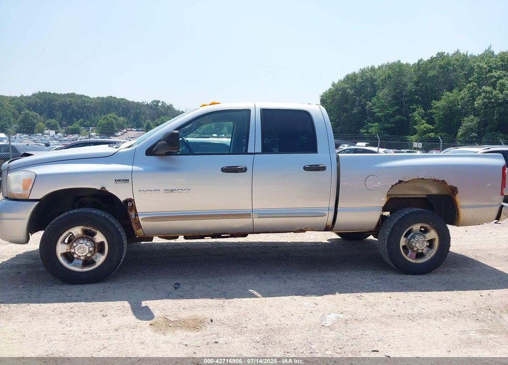 2006 DODGE RAM 2500 VIN: 3D7KS28D76G284730