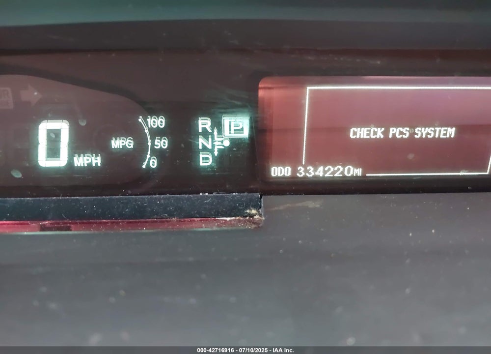 2011 TOYOTA PRIUS VIN: JTDKN3DU8B0319237