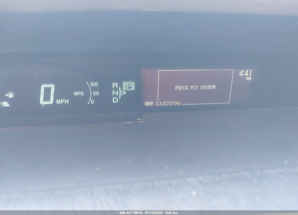 2011 TOYOTA PRIUS VIN: JTDKN3DU8B0319237