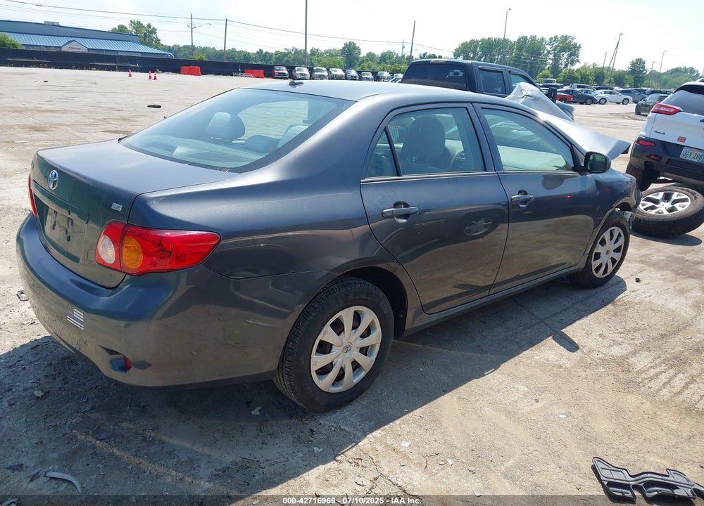 2009 TOYOTA COROLLA LE VIN: 2T1BU40EX9C148580