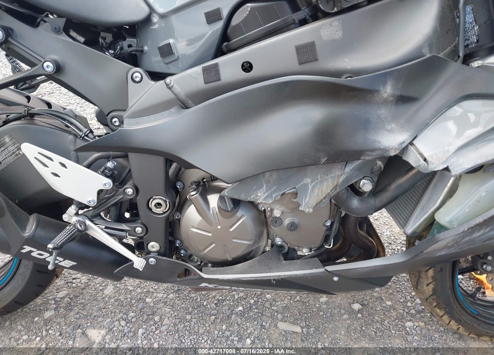 2019 KAWASAKI ZX636 K VIN: JKBZXJH1XKA001827