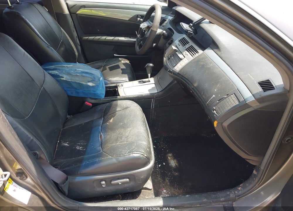 2005 TOYOTA AVALON TOURING VIN: 4T1BK36B95U024709