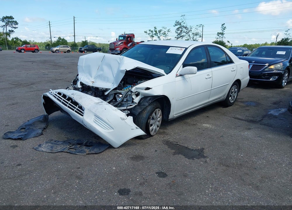 2005 TOYOTA CAMRY VIN: 4T1BE32K55U595417