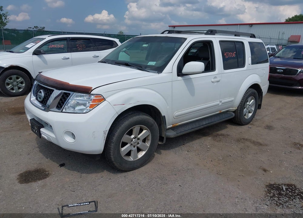 2009 NISSAN PATHFINDER SE VIN: 5N1AR18B29C612651