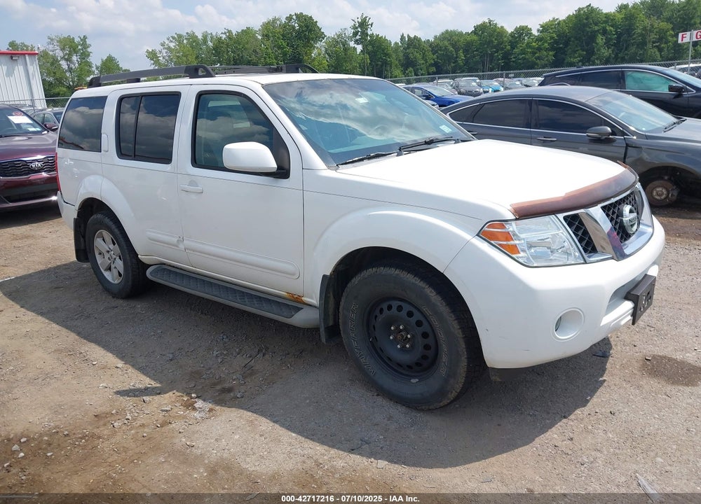 2009 NISSAN PATHFINDER SE VIN: 5N1AR18B29C612651