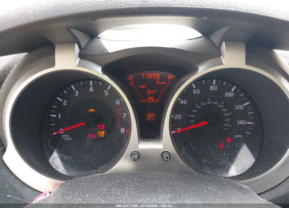 2015 NISSAN JUKE VIN: JN8AF5MV8FT554551