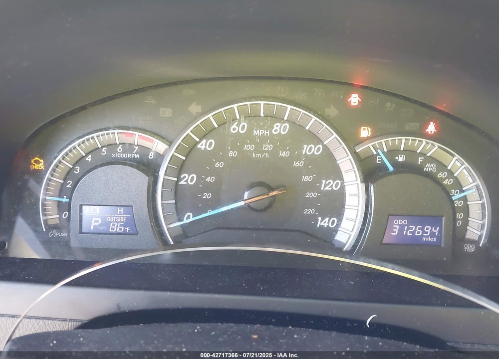 2014 TOYOTA CAMRY VIN: 4T1BF1FK9EU407560