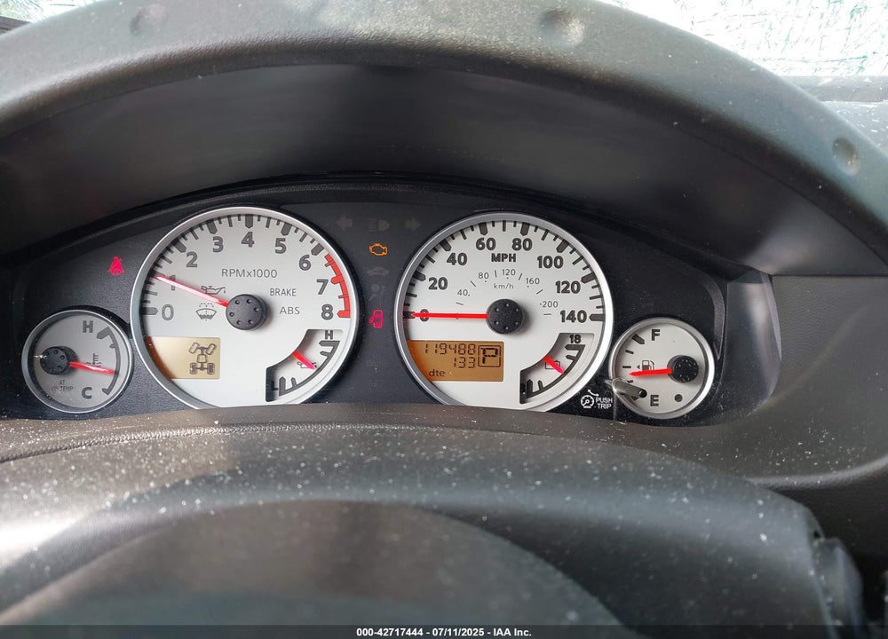 2012 SUZUKI EQUATOR VIN: 5Z61D0EVXCC449400