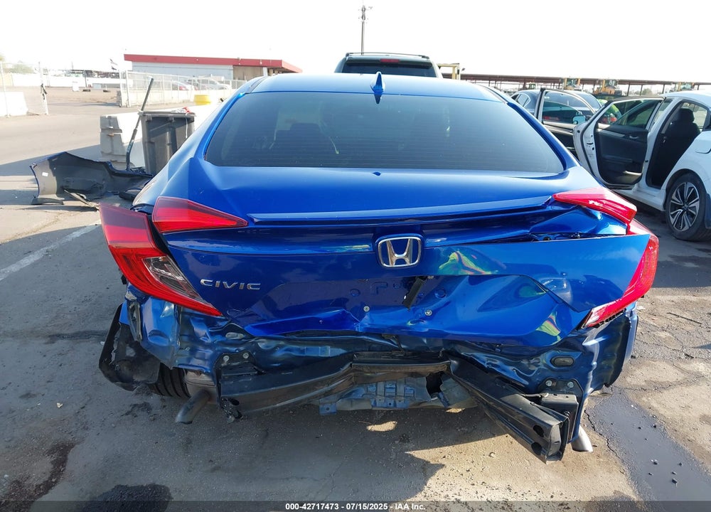 2016 HONDA CIVIC VIN: 19XFC1F38GE026730