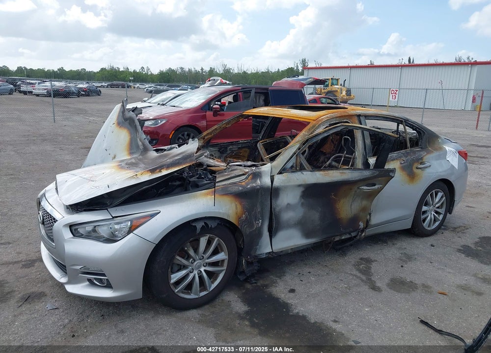 2015 INFINITI Q50 VIN: JN1BV7AP8FM357378