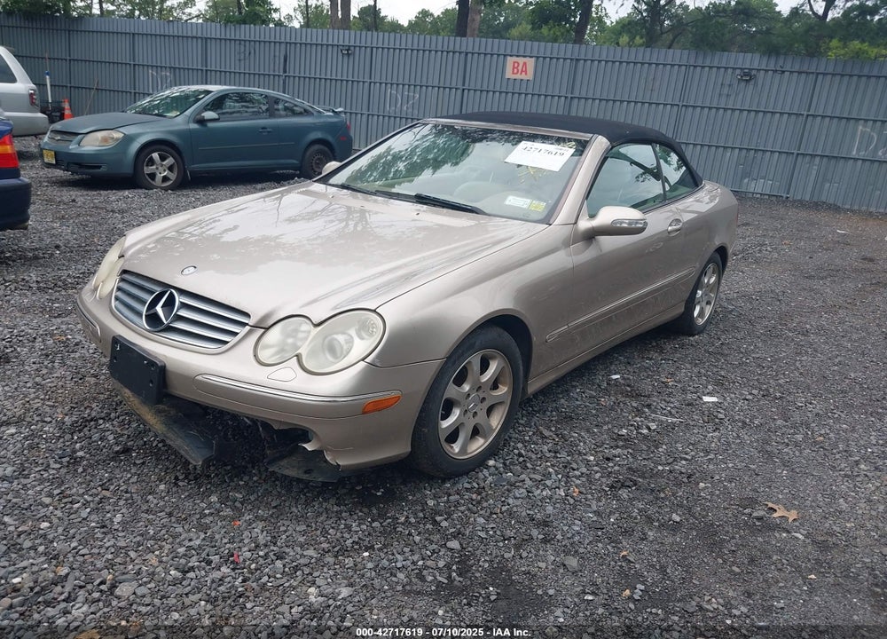 2004 MERCEDES-BENZ CLK 320 VIN: WDBTK65GX4T012529