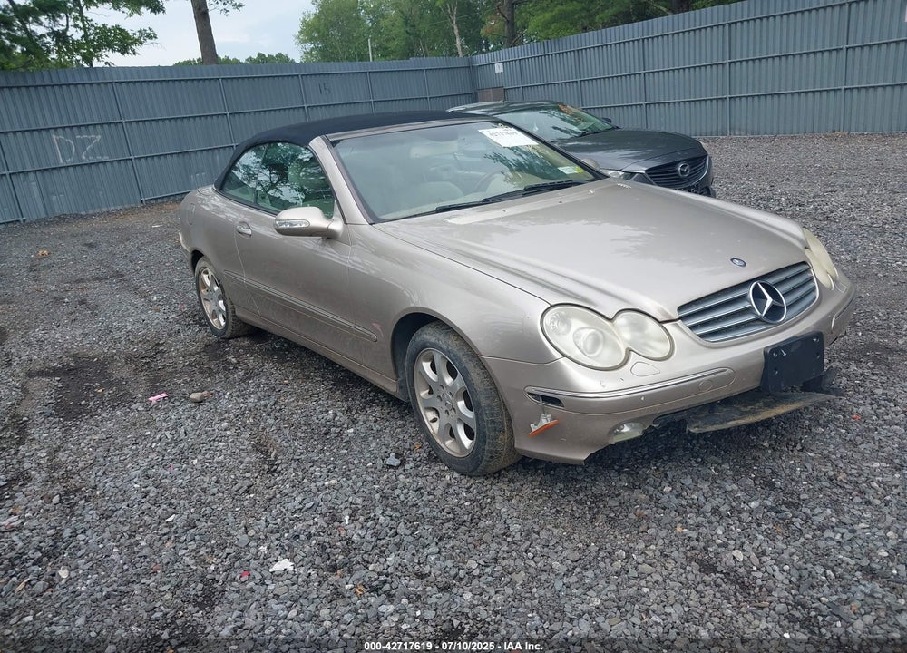 2004 MERCEDES-BENZ CLK 320 VIN: WDBTK65GX4T012529