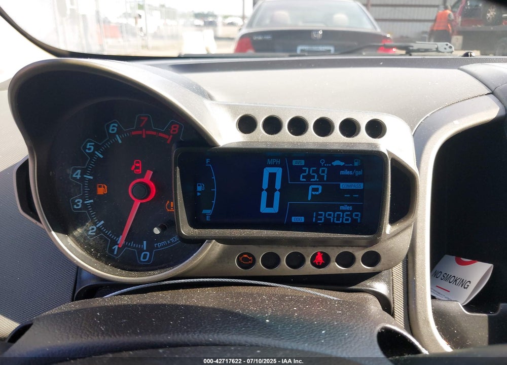2016 CHEVROLET SONIC VIN: 1G1JC5SH3G4139644