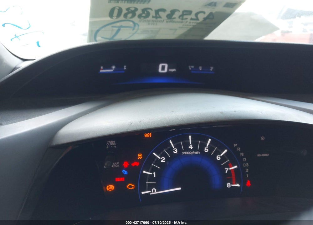 2012 HONDA CIVIC VIN: 2HGFG3B53CH529864