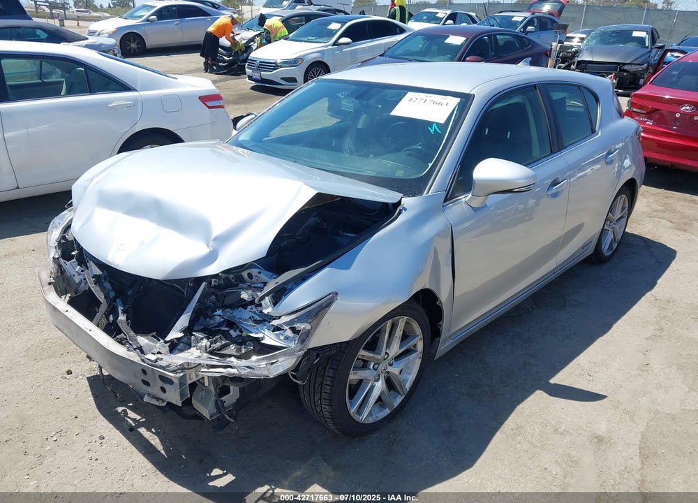 2016 LEXUS CT200H VIN: JTHKD5BH4G2273355